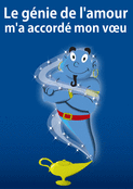 Le g&eacute;nie de l'amour a exauc&eacute; mon v&oelig;u